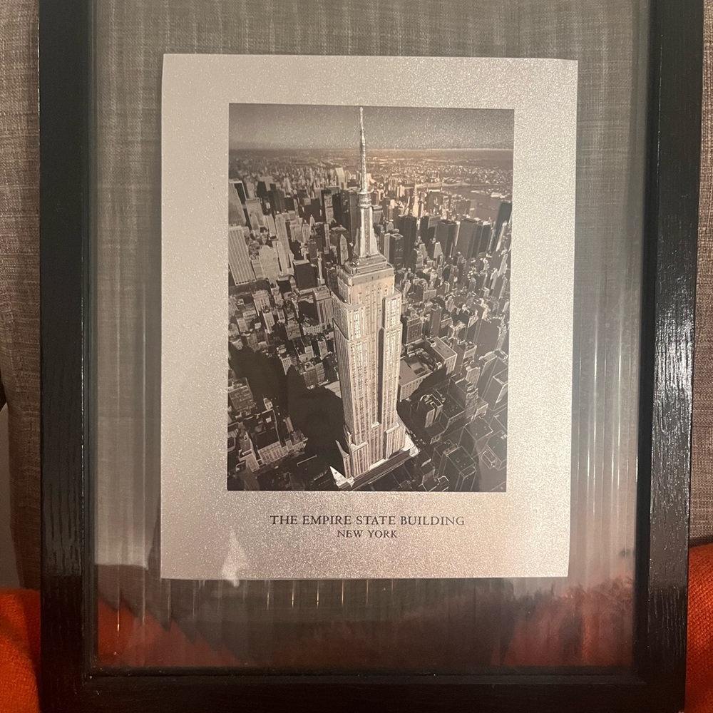 Chrysler Building NYC Black Framed Art